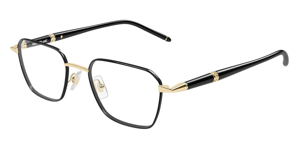 Montblanc MB0485O 001 51 - Gold/Black #id:mb0485o001_s:100105