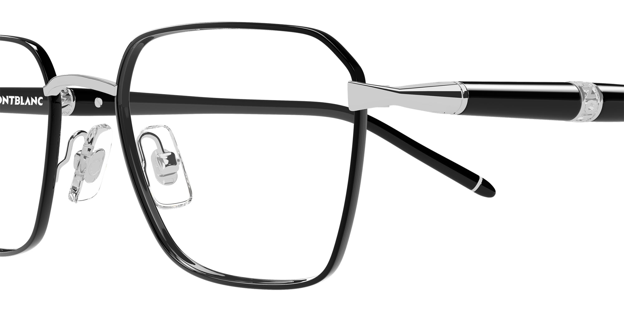 Montblanc MB0485O 002 51 - Silver/Black #id:mb0485o002_s:102110