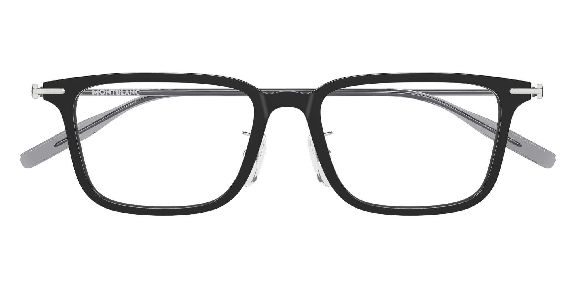 Montblanc MB0489OA 001 54 - Black/Silver #id:mb0489oa001_s:100100