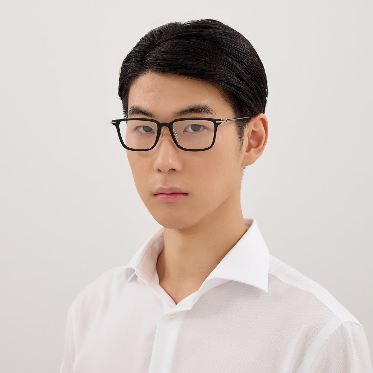 Montblanc MB0489OA 001 54 - Black/Silver #id:mb0489oa001_s:100115