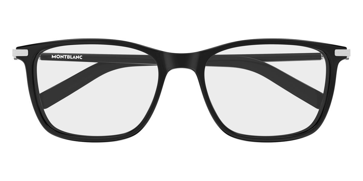 Montblanc MB0501OL 005 57 - Black/Silver #id:mb0501ol005_s:100100