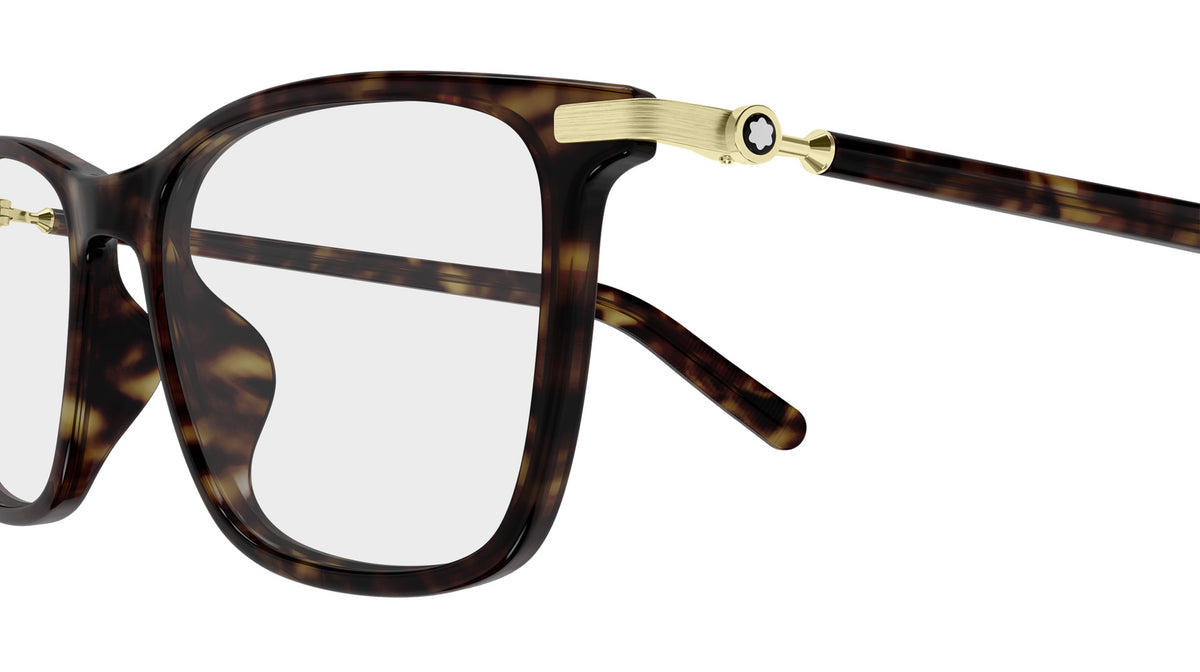 Montblanc MB0501OL 006 57 - Havana/Gold #id:mb0501ol006_s:102110