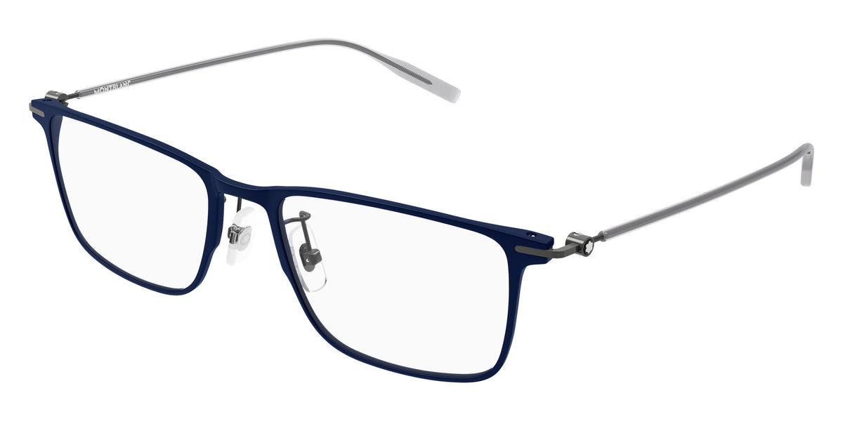 Montblanc MB0506OL 004 56 - Blue/Gunmetal #id:mb0506ol004_s:106105