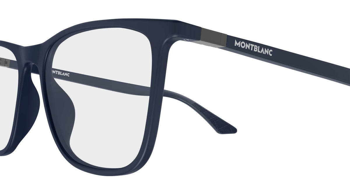 Montblanc MB0510O 003 54 - Blue/Gunmetal #id:mb0510o003_s:104110