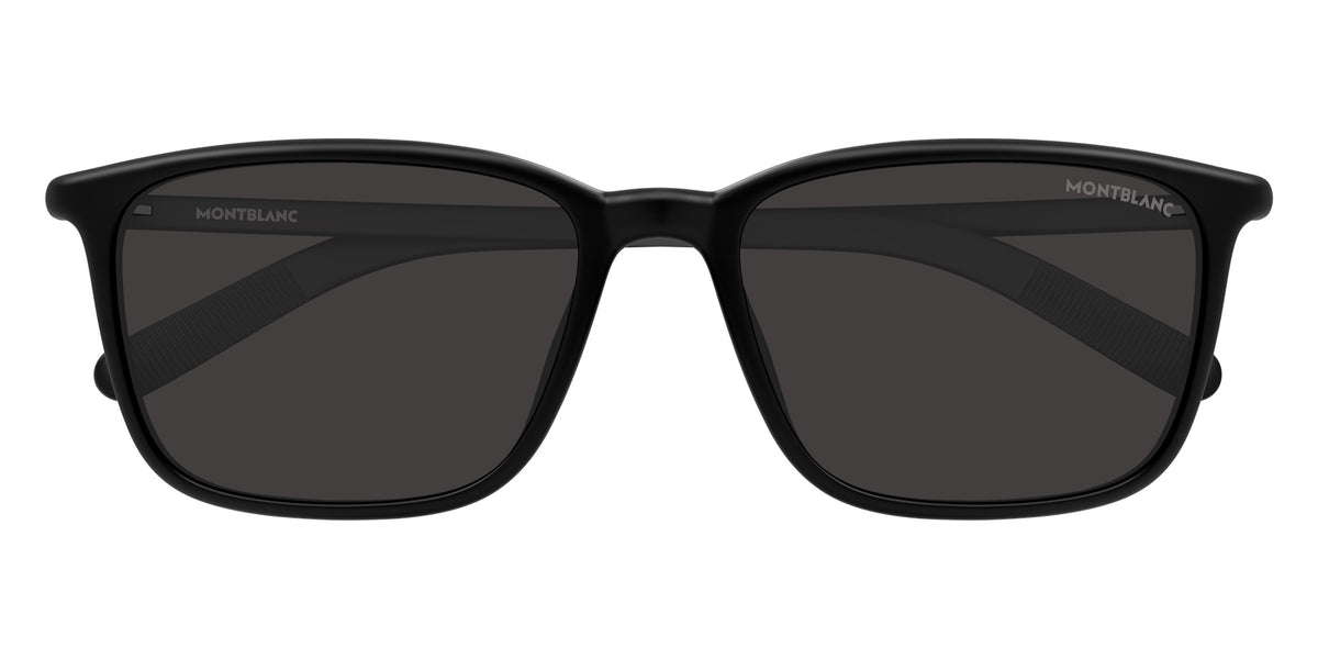 Montblanc MB0528SA 001 56 - Black / Gray #id:mb0528sa001_s:100100