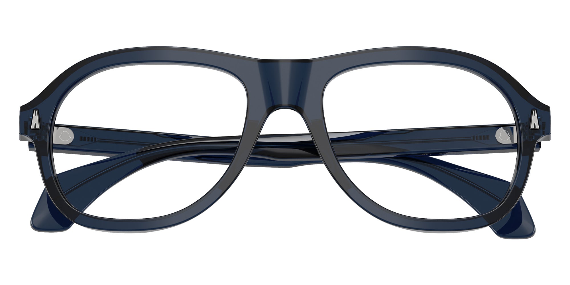 Moncler ME2025U 3020 53 - Shiny Transparent Dark Blue #id:me2025u3020_s:112120