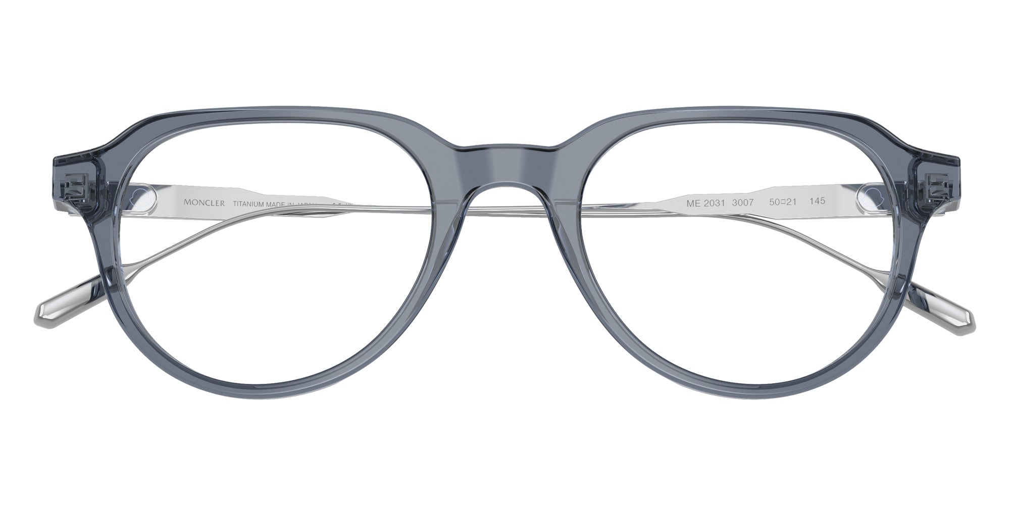 Moncler ME2031 3007 50 - Shiny Transparent Blue #id:me20313007_s:104120