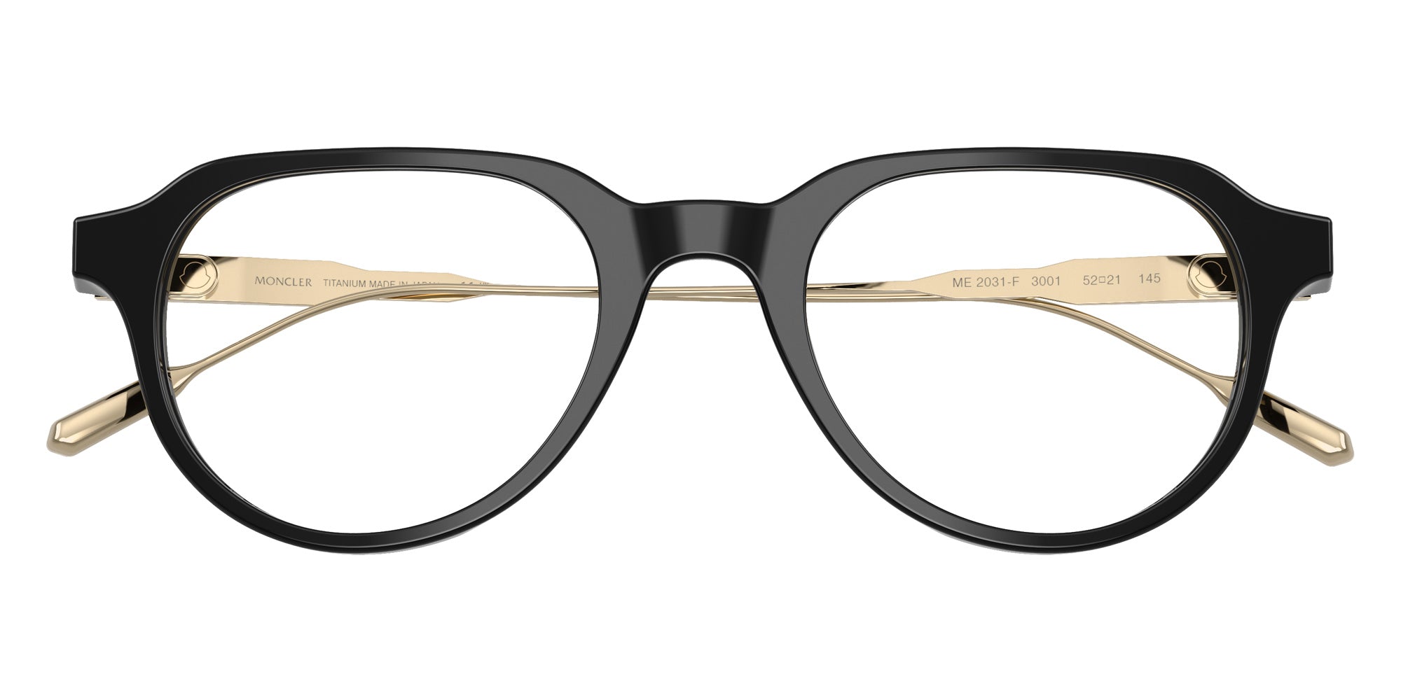 Moncler ME2031F 3001 52 - Shiny Black #id:me2031f3001_s:100120