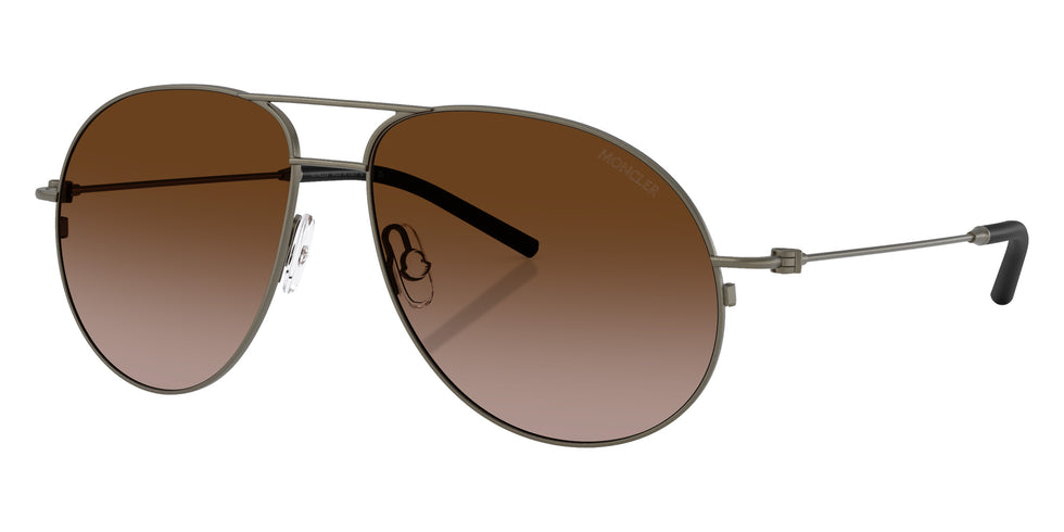 Moncler ME4002 Flyze 100213 58 - Matte Anthracite / Light Brown Gradient Dark Brow #id:me4002100213_s:100105