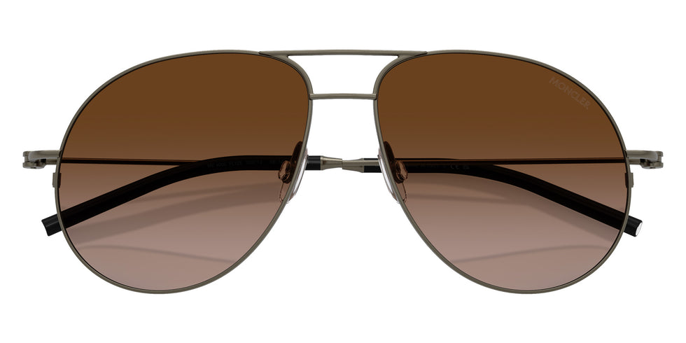 Moncler ME4002 Flyze 100213 58 - Matte Anthracite / Light Brown Gradient Dark Brow #id:me4002100213_s:100120