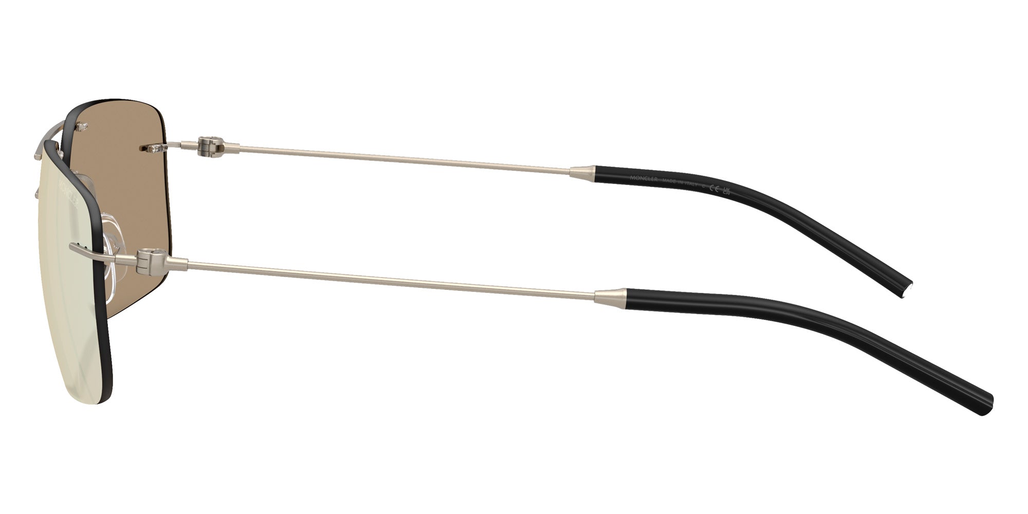 Moncler ME4003 Doppler 10037J 56 - Matte Bronze / Dark Brown Mirrored Rose Gold #id:me400310037j_s:104110