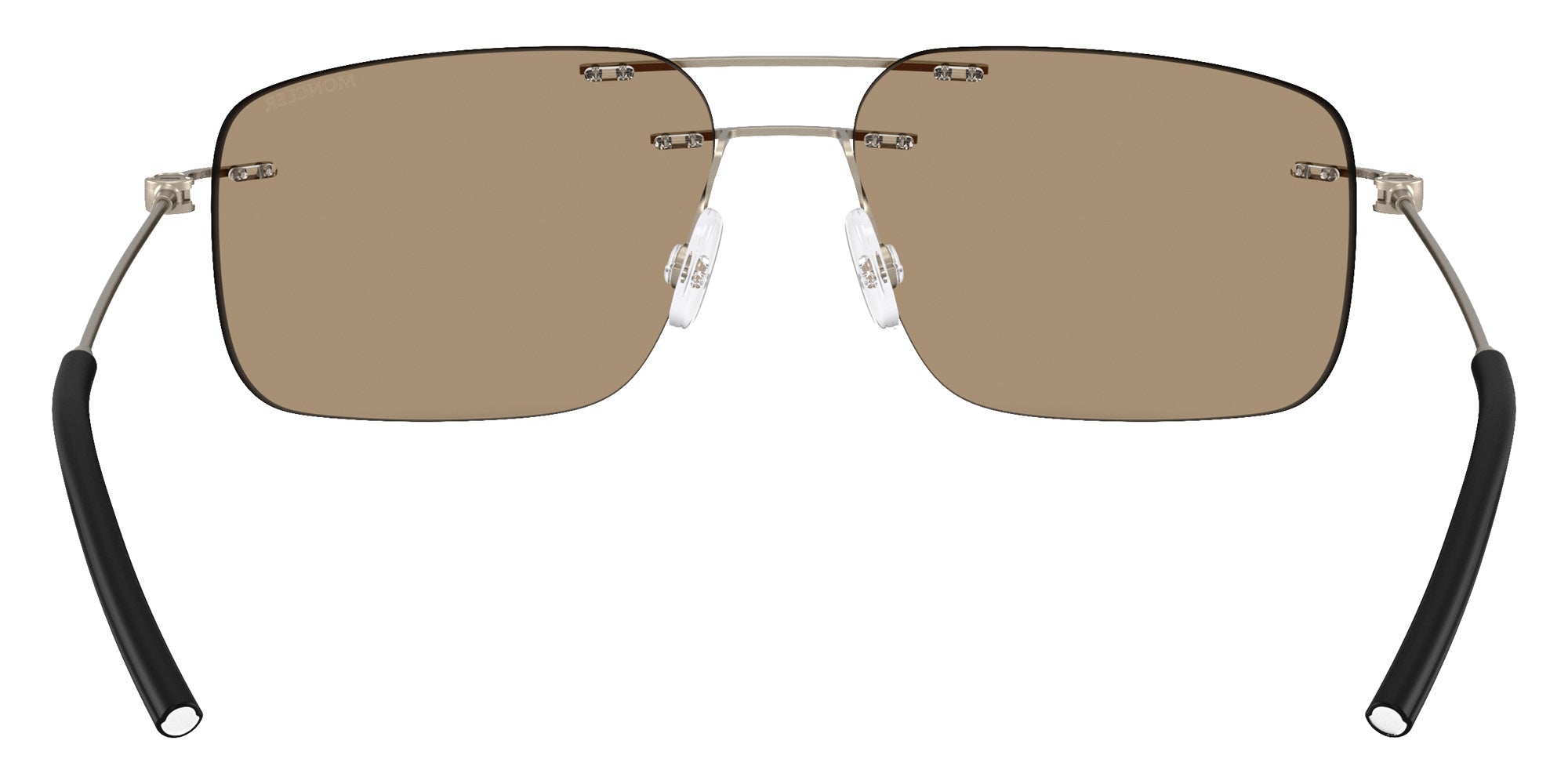 Moncler ME4003 Doppler 10037J 56 - Matte Bronze / Dark Brown Mirrored Rose Gold #id:me400310037j_s:104115