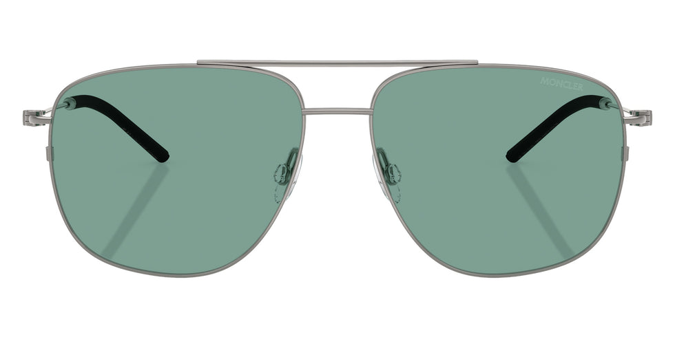 Moncler ME4004 Alumni 100582 60 - Shiny Gunmetal / Petrol Green #id:me4004100582_s:102100