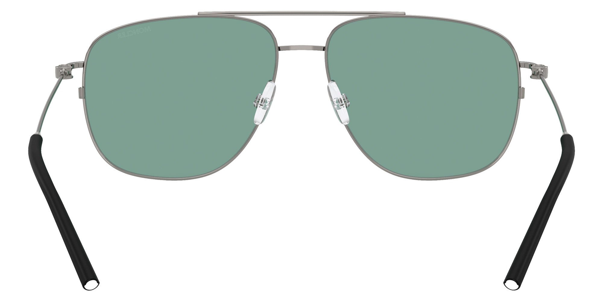 Moncler ME4004 Alumni 100582 60 - Shiny Gunmetal / Petrol Green #id:me4004100582_s:102115
