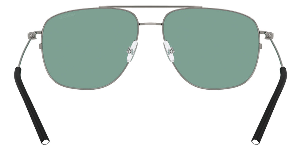 Moncler ME4004 Alumni 100582 60 - Shiny Gunmetal / Petrol Green #id:me4004100582_s:102115