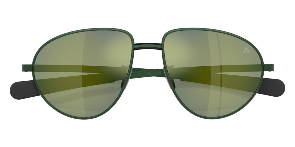 Moncler ME4009 VIZLA 10186R 55 - Matte Green / Mirrored Green #id:me400910186r_s:100120