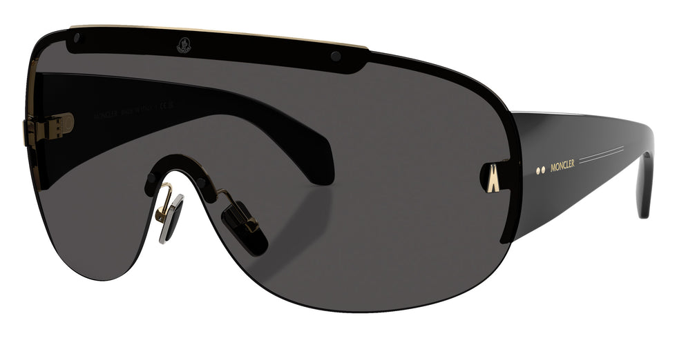 Moncler ME4012 Rizon 100787 143 - Shiny Pale Gold / Mirrored Green #id:me4012100787_s:104105