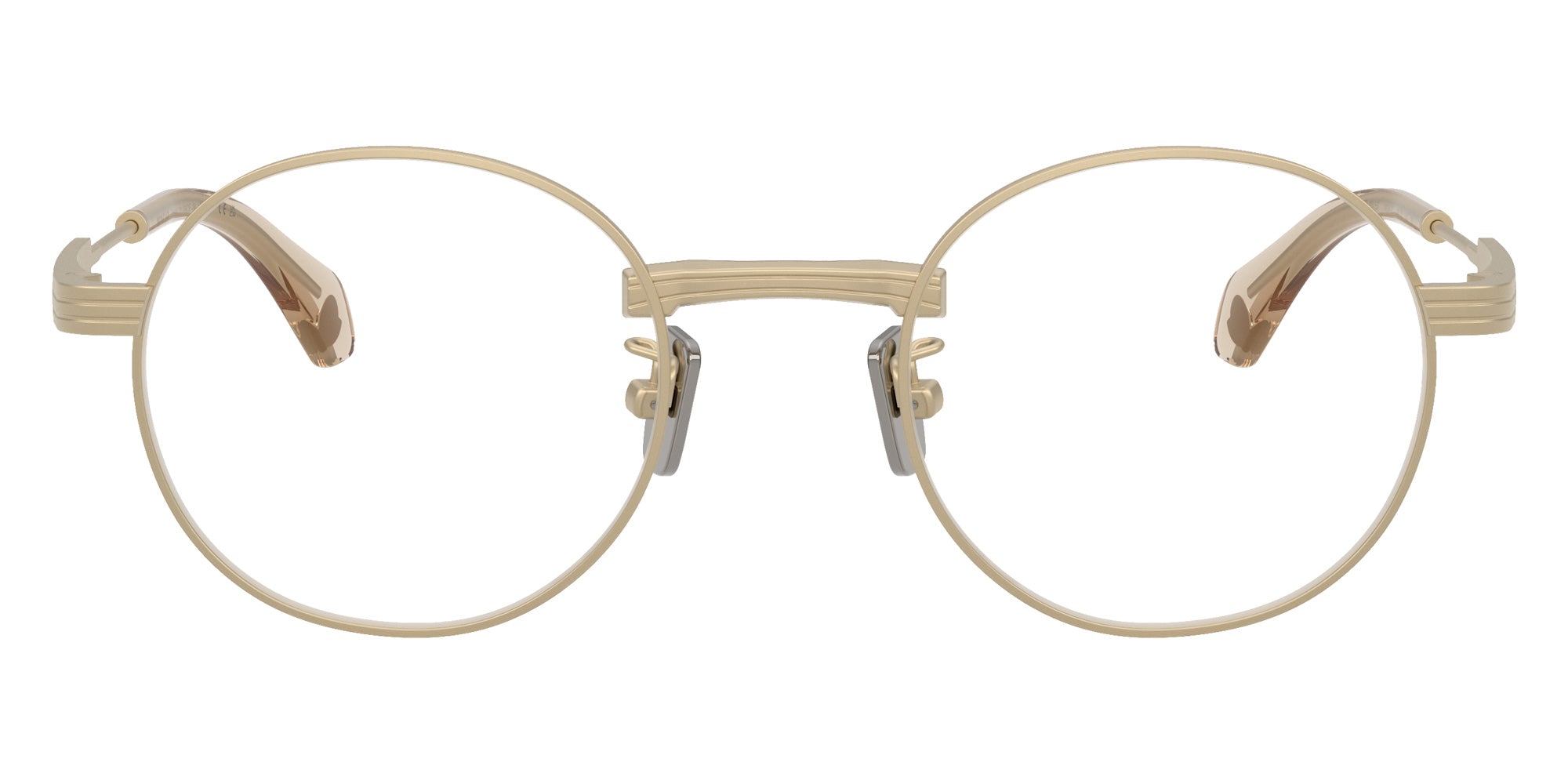 Moncler ME4015T Suffuse 10242C 49 - Matte Pale Gold / Gradient Brown #id:me4015t10242c_s:100100