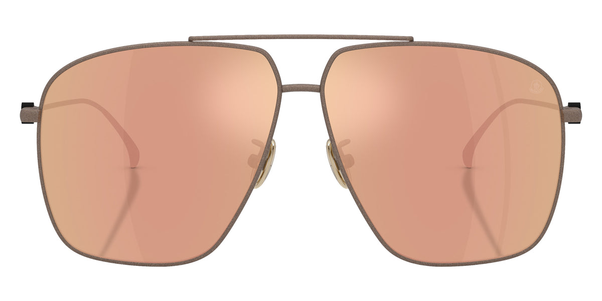 Moncler ME4020T Arium 10277J 63 - Matte Taupe / Rose Mirrored #id:me4020t10277j_s:106100