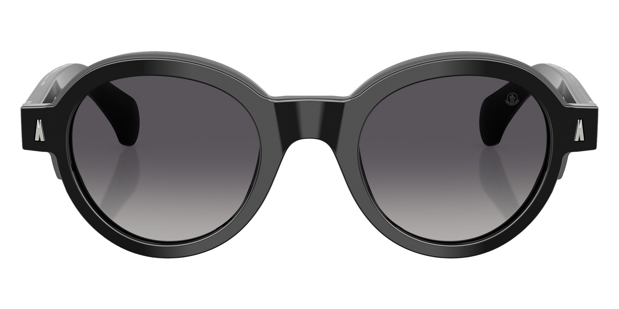 Moncler ME6003 Rondosa 3001T3 47 - Shiny Black / Polarized Gradient Gray #id:me60033001t3_s:100100