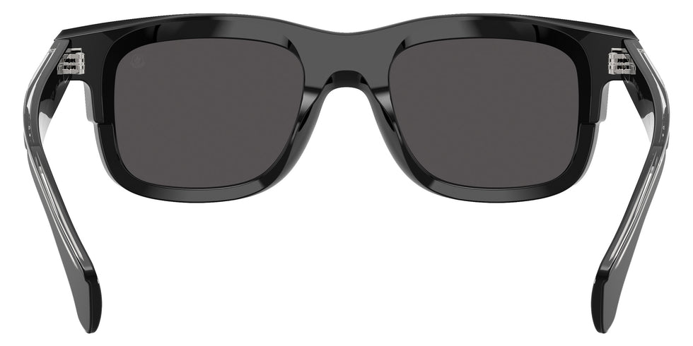 Moncler ME6004 Claro 300187 51 - Shiny Black / Dark Gray #id:me6004300187_s:100115