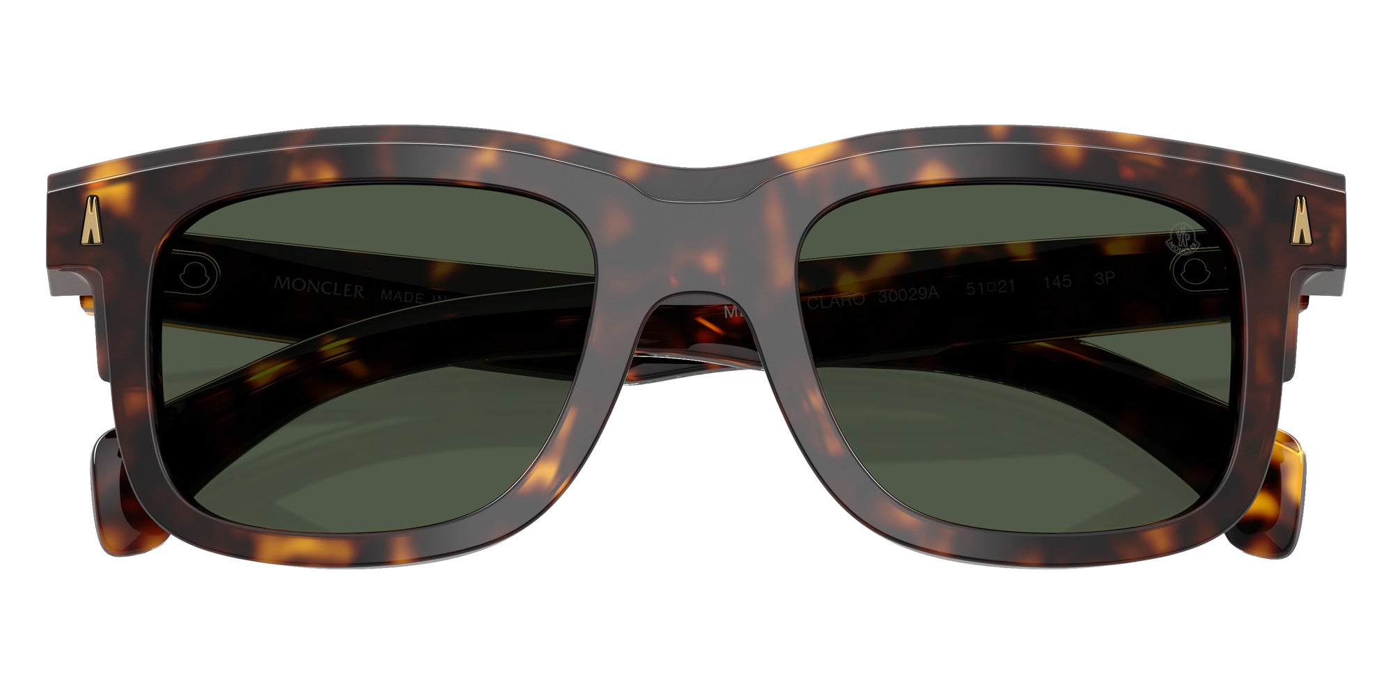 Moncler ME6004 Claro 30029A 51 - Brown Tortoise / Green Polarized #id:me600430029a_s:102120