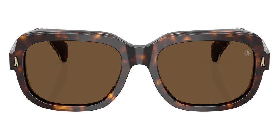 Moncler ME6008F SUNTRAP 300273 55 - Shiny Dark Havana / Brown Solid #id:me6008f300273_s:100100