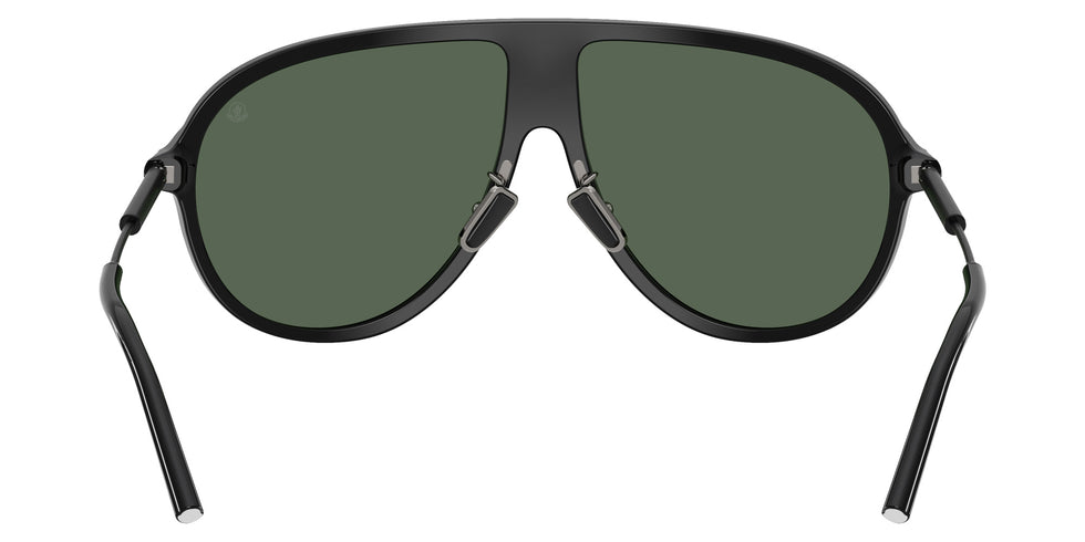 Moncler ME6009 GLYDE 300171 61 - Shiny Black / Dark Green #id:me6009300171_s:100115