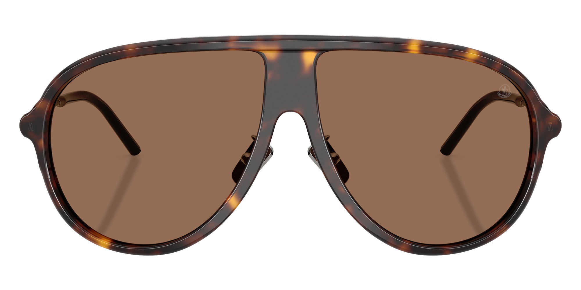 Moncler ME6009 GLYDE 300273 61 - Shiny Havana / Brown Solid #id:me6009300273_s:102100