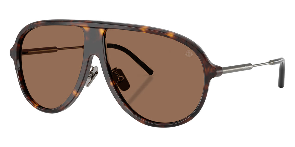 Moncler ME6009 GLYDE 300273 61 - Shiny Havana / Brown Solid #id:me6009300273_s:102105