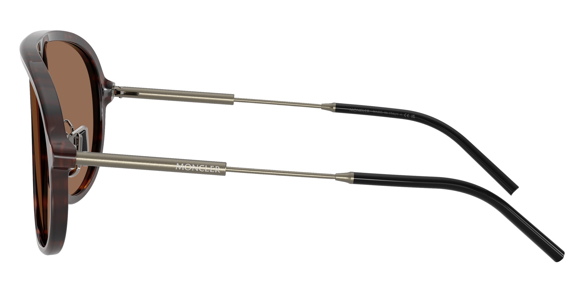 Moncler ME6009 GLYDE 300273 61 - Shiny Havana / Brown Solid #id:me6009300273_s:102110