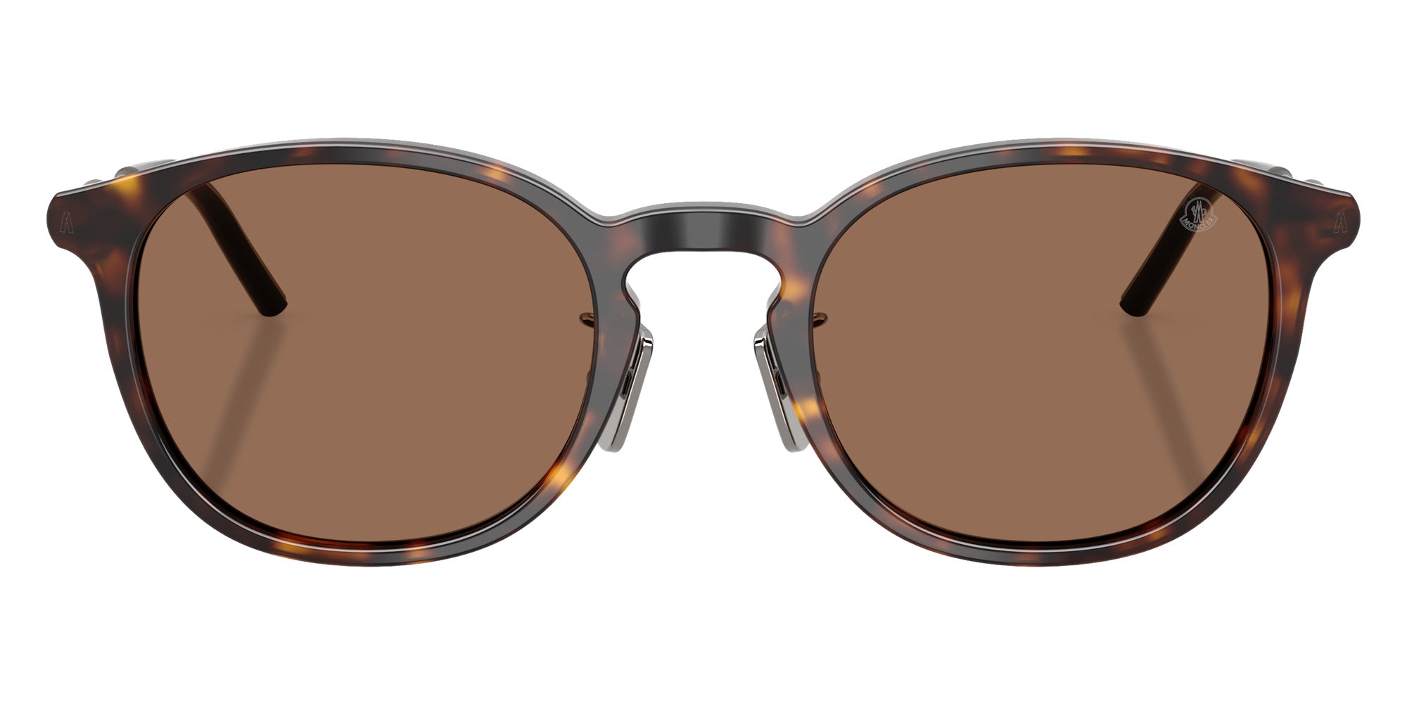 Moncler ME6011D BARBB 300273 49 - Shiny Havana / Brown Solid #id:me6011d300273_s:100100