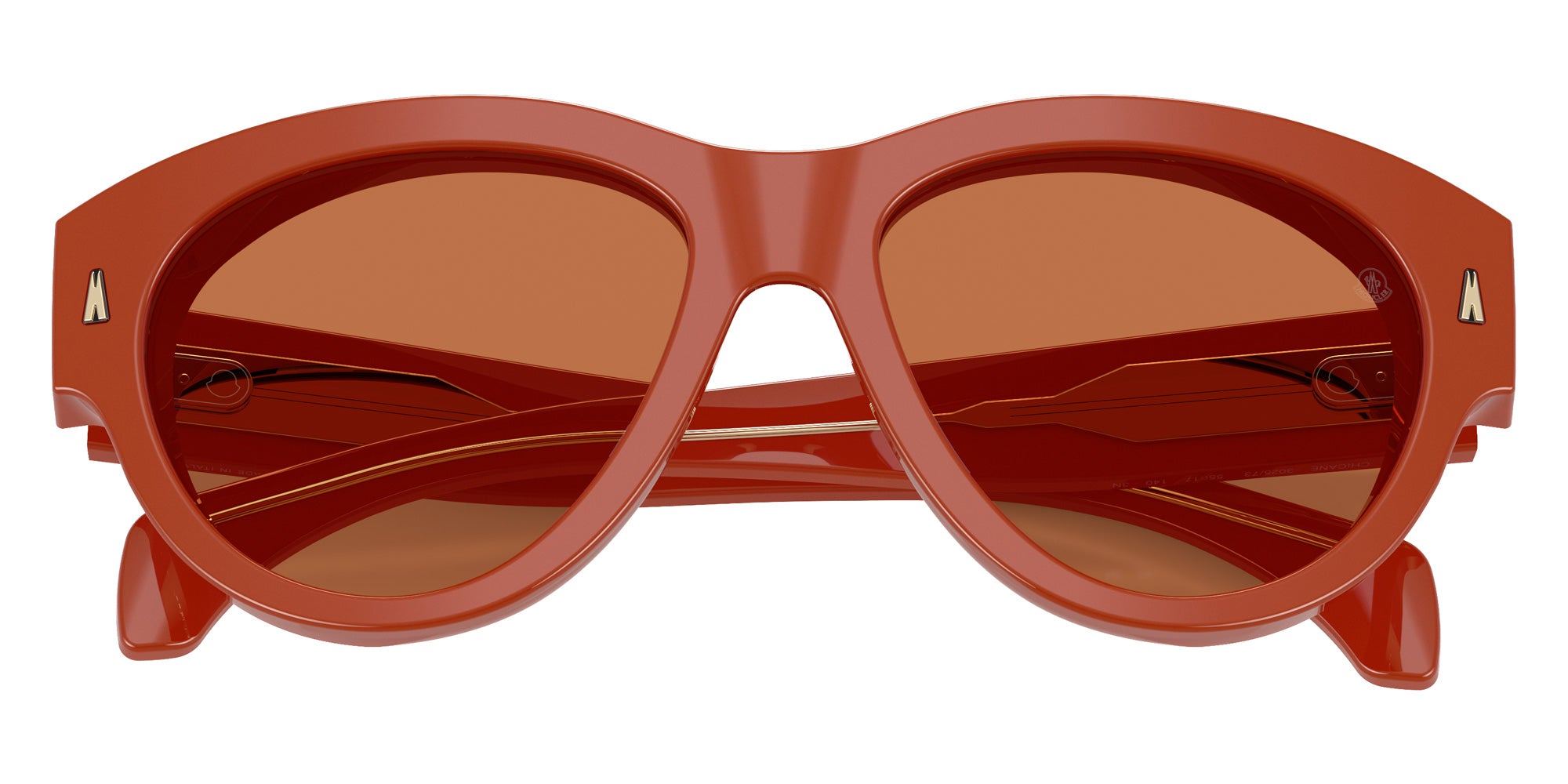 Moncler ME6016U Chicane 302573 55 - Shiny Mattone / Solid Cinnamon #id:me6016u302573_s:104120