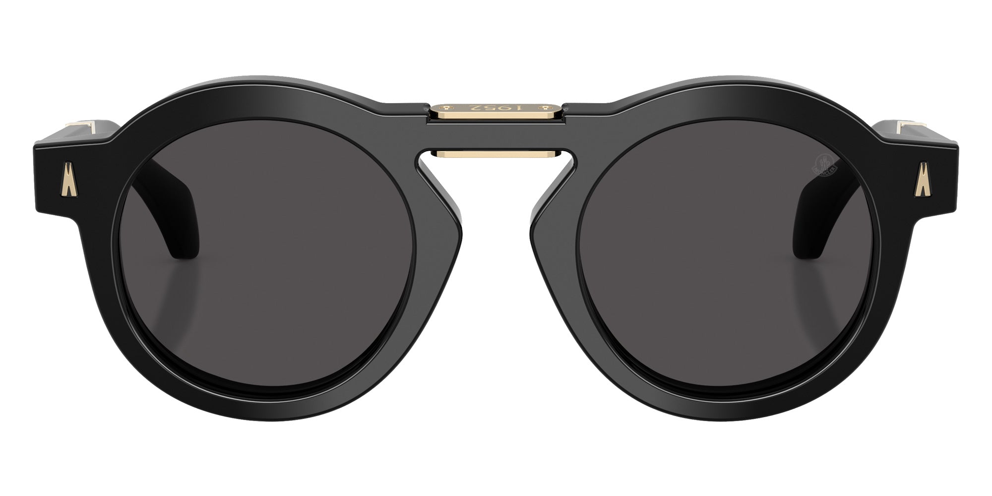 Moncler ME6019U Glisse 300187 47 - Shiny Black / Dark Gray Solid #id:me6019u300187_s:100100