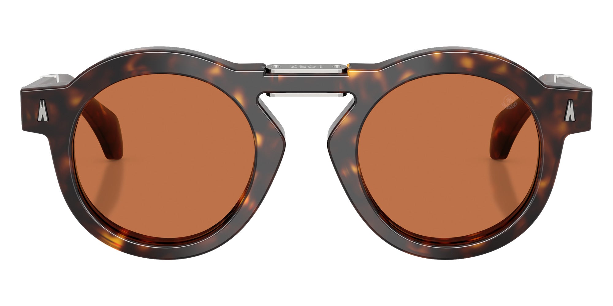 Moncler ME6019U Glisse 300273 47 - Shiny Havana / Brown Solid #id:me6019u300273_s:102100