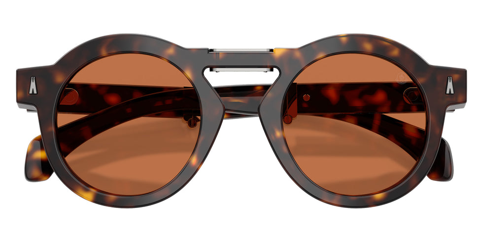 Moncler ME6019U Glisse 300273 47 - Shiny Havana / Brown Solid #id:me6019u300273_s:102120