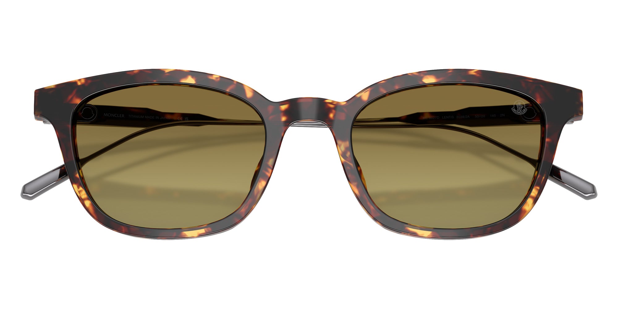 Moncler ME6027D Lentis 30382A 50 - Tortoise Dark Brown #id:me6027d30382a_s:108120