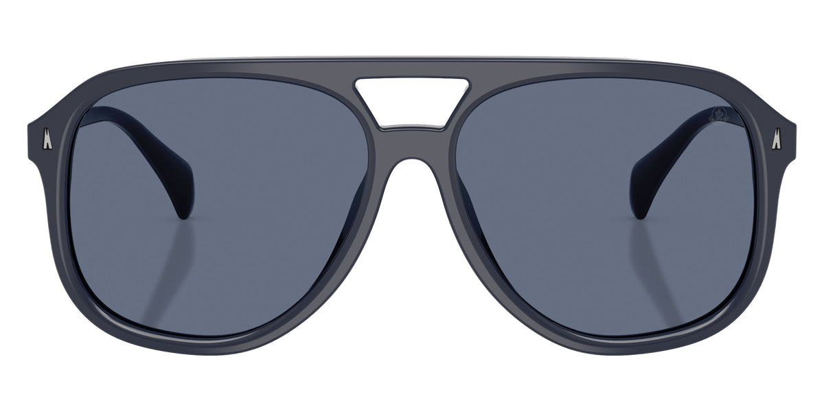 Moncler ME6028 Fluxe 302072 60 - Shiny Dark Blue / Solid Blue #id:me6028302072_s:106100