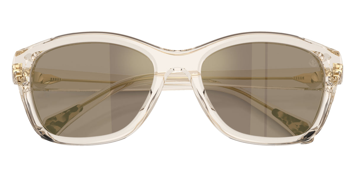 Moncler ME6031U 30032C 58 - Shiny Transparent Off White / Light Brown Mirrored Gold #id:me6031u30032c_s:104120