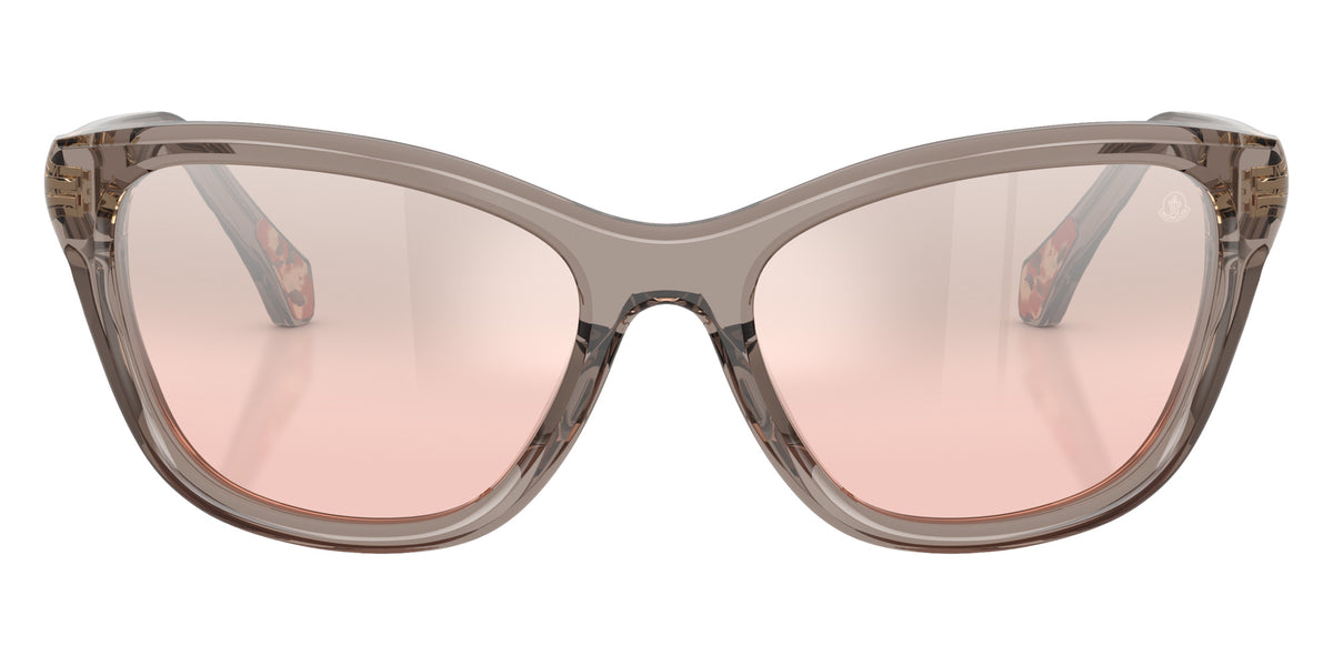 Moncler ME6031U 30097E 58 - Shiny Transparent Gray / Gradient Mirrored Pink #id:me6031u30097e_s:106100
