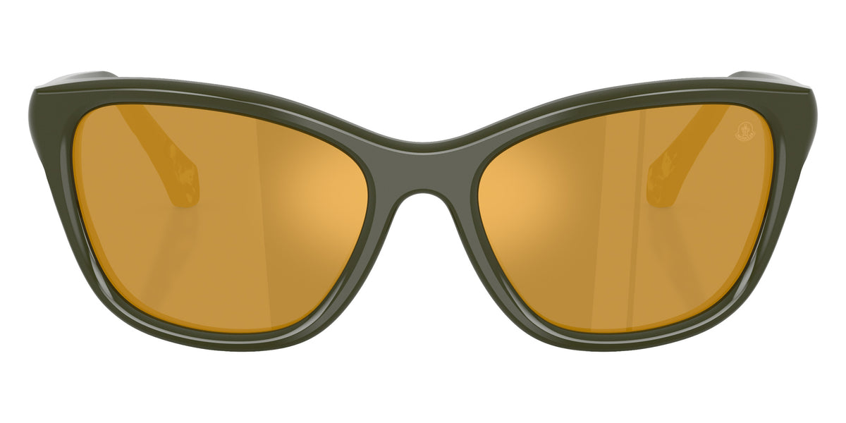 Moncler ME6031U 30525A 58 - Shiny Army Green / Brown Mirrored Gold #id:me6031u30525a_s:108100