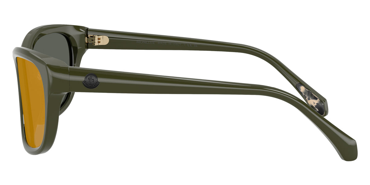 Moncler ME6031U 30525A 58 - Shiny Army Green / Brown Mirrored Gold #id:me6031u30525a_s:108110