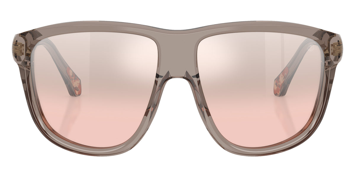 Moncler ME6032U 30097E 60 - Shiny Transparent Gray / Gradient Mirrored Pink #id:me6032u30097e_s:104100