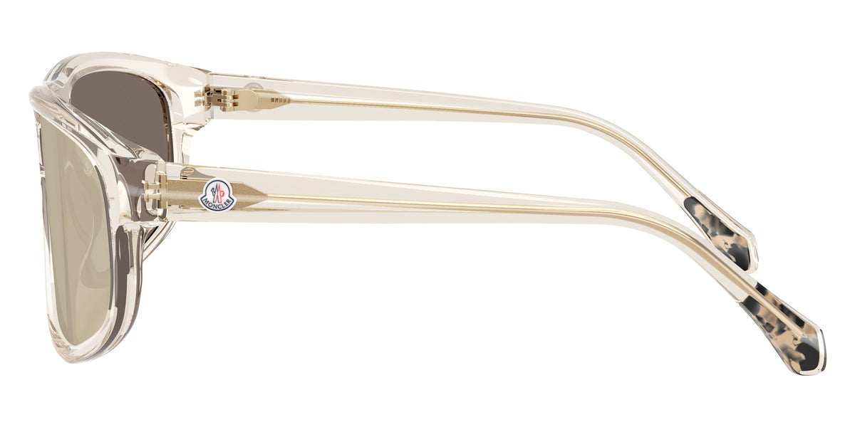 Moncler ME6033U ICEBORNE 30032C 62 - Shiny Transparent Off White / Light Brown Mirrored Gold #id:me6033u30032c_s:104110