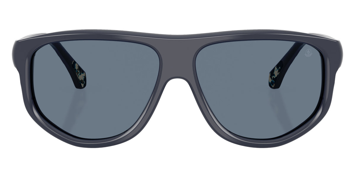Moncler ME6033U ICEBORNE 30202V 62 - Shiny Dark Blue / Polarized Blue #id:me6033u30202v_s:108100