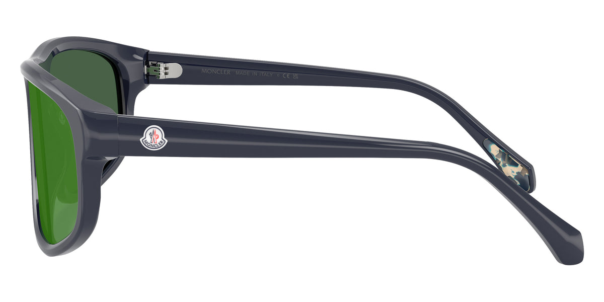 Moncler ME6033U ICEBORNE 30204V 62 - Shiny Solid Blue / Dark Gray Mirrored Violet #id:me6033u30204v_s:110110