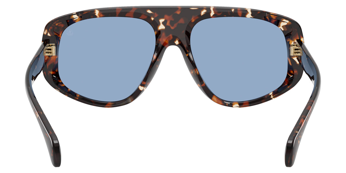 Moncler ME6035U Auron 304880 57 - Shiny Butter Havana / Solid Light Blue #id:me6035u304880_s:102115