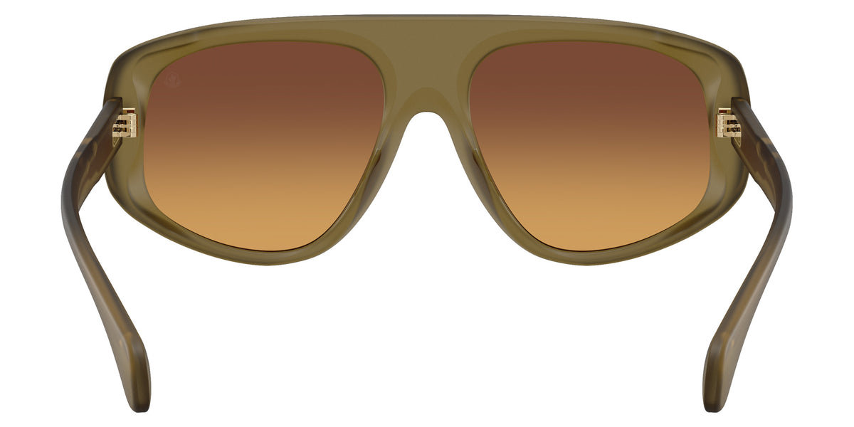 Moncler ME6035U Auron 3049R8 57 - Matte Olive Green / Gradient Mustard #id:me6035u3049r8_s:106115