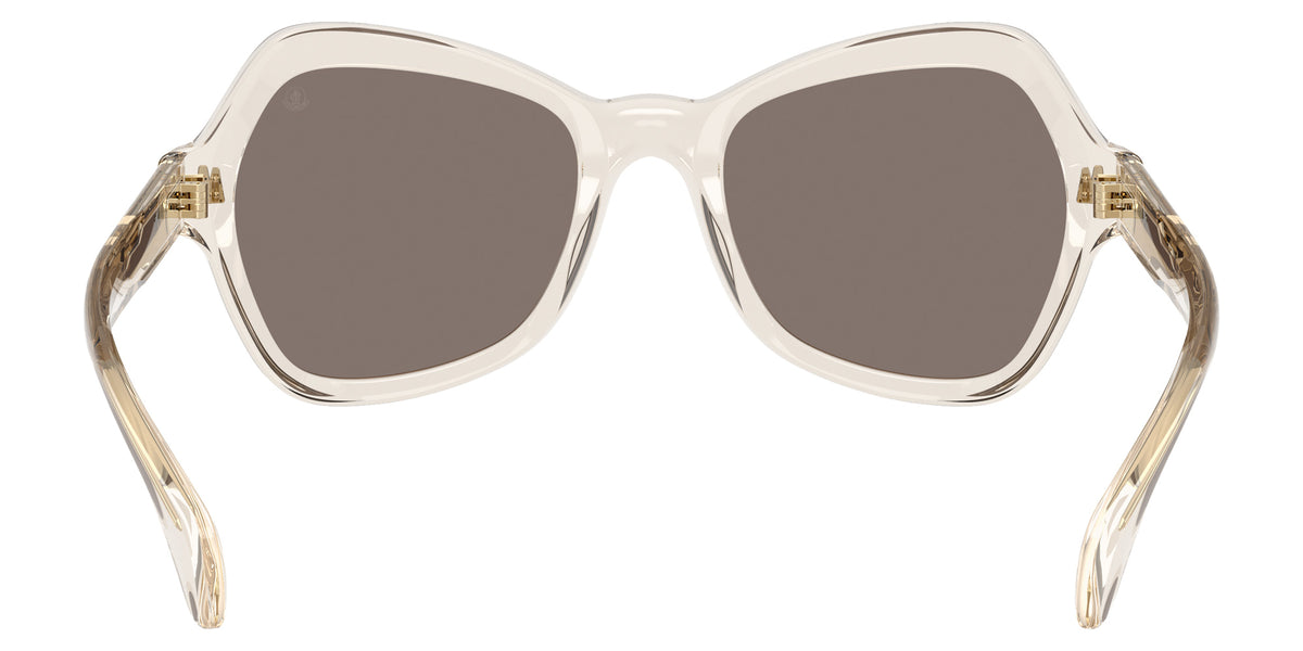 Moncler ME6036U Elizia 30035A 53 - Shiny Transparent Off White / Light Brown Mirrored Gold #id:me6036u30035a_s:100115