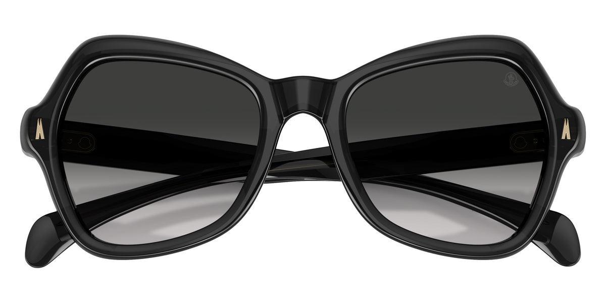 Moncler ME6036U Elizia 30503C 53 - Shiny Transparent Dark Gray / Gradient Dark Gray #id:me6036u30503c_s:104120